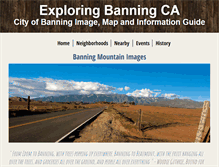 Tablet Screenshot of banningphoto.com